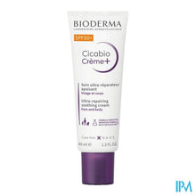 Afbeelding in Gallery-weergave laden, Bioderma Cicabio Creme+ Spf50+ 40ml

