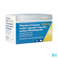Vitamine D Sandoz 3200iu Caps Zacht 90