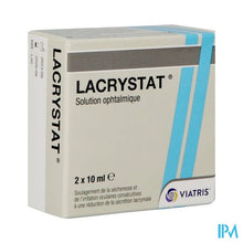 Load image into Gallery viewer, Lacrystat Collyre Fl 2x10ml Nf
