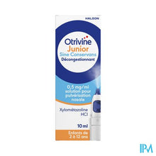 Load image into Gallery viewer, Otrivine Junior Decongest. 0,5mg/ml Neusspray 10ml
