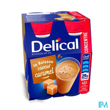 Afbeelding in Gallery-weergave laden, Delical Hp Hc Drank Geconc. Karamel 4x200ml
