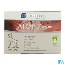 Charger l'image dans la galerie, Dermoscent Atop 7 Spot On Hond 20-40kg 4x2,4ml

