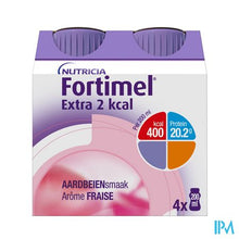 Charger l'image dans la galerie, Fortimel Extra 2kcal Aardbei 4x200ml
