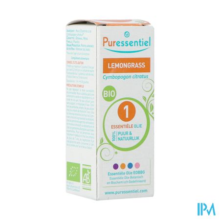 Puressentiel Eo Lemongrass Bio 10ml