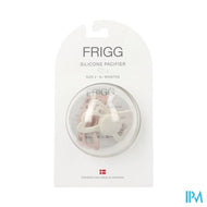 Frigg Fopspenen Butterfly T2 Silicon Cream/blush 2