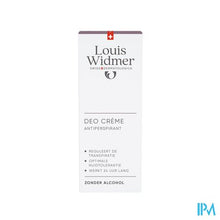Charger l'image dans la galerie, Widmer Deo Creme Antiperspirant 40ml
