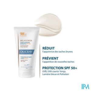 Ducray Melascreen Cr A/pigmentvlekken Spf50+ 50ml