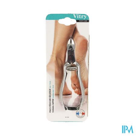 Nageltang Pedicure Met Bufferveer Inox 14cm