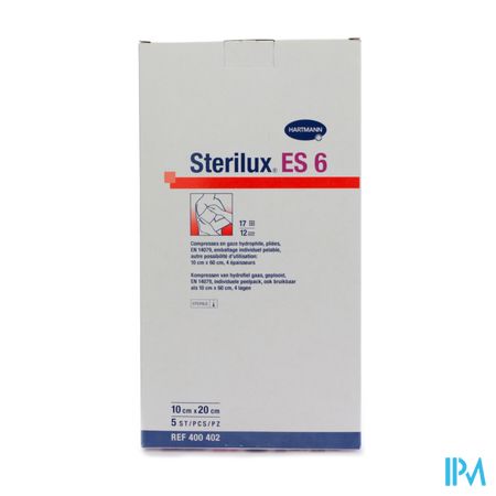 Sterilux Es6 Kp Ster 12pl 10,0x20,0cm 5 4004025