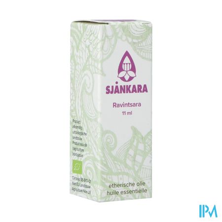 Sjankara Ravintsara Ess. Olie Bio 11ml