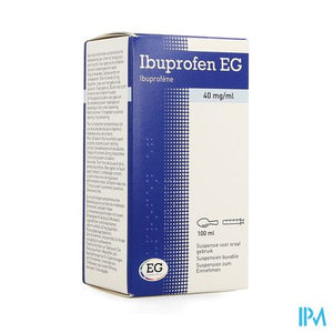 Ibuprofen EG 40 Mg/Ml Susp Oraal Gebruik 100 Ml