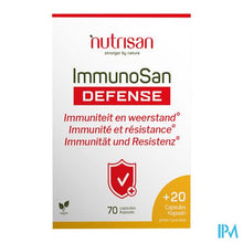 Load image into Gallery viewer, Immunosan Defense Caps 90 Nutrisan
