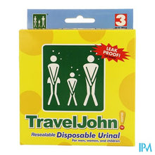 Load image into Gallery viewer, Travel John Urinaal 3x800ml
