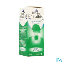 Load image into Gallery viewer, Tusso Rhinathiol 0,133% Sir Ad 200ml
