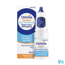 Load image into Gallery viewer, Otrivine Junior Decongest. 0,5mg/ml Neusspray 10ml
