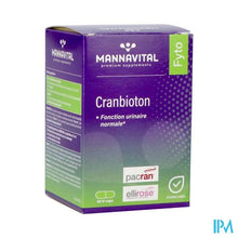 Load image into Gallery viewer, Mannavital Cranbioton V-caps 60
