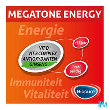 Afbeelding in Gallery-weergave laden, Biocure Megatone Energy La Tabl 30 Promo -5euro
