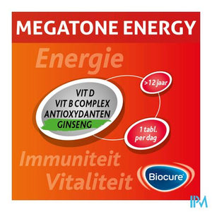 Biocure Megatone Energy La Tabl 30 Promo -5euro