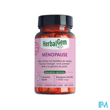 Charger l'image dans la galerie, Herbalgem Gemmocaps Menopauze Bio Caps 30

