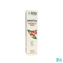 Afbeelding in Gallery-weergave laden, Arkovital Acerola 1000 Bruistabletten Vit C Comp20
