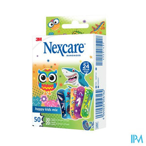 Nexcare 3m Happy Kids Mix Pleister 50 N3-50-2p