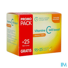 Afbeelding in Gallery-weergave laden, Vitamine C Will Boost Promo Verl.afgifte Tabl95+25
