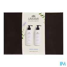 Afbeelding in Gallery-weergave laden, Umami Fresh Leaves Giftset Hand 300ml

