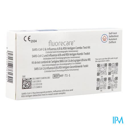 Fluorecare Combi Rsv/flu/covid Zelftest 1 Magis