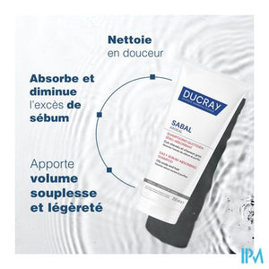 Ducray Sabal Argeal Dag. Sh Talgabsorberende 200ml