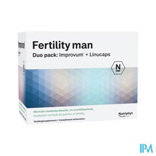 Afbeelding in Gallery-weergave laden, Fertility Man DUO 60 TAB IMPROVUM + 60 SOFTGELS LINUCAPS
