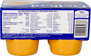 Delical Creme Dessert La Floridine Abrikoos 4x200g