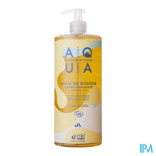 Charger l'image dans la galerie, Aqua Huidverzachtende Bio Doucheolie Pompfl 1l

