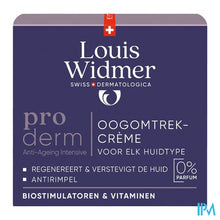 Afbeelding in Gallery-weergave laden, Widmer Proderm Oogomtrekcreme Zonder Parfum 30ml
