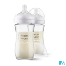 Charger l'image dans la galerie, Philips Avent Natural 3.0 Zuigfles Glas Duo2x240ml
