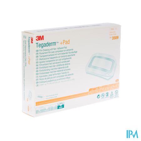 Tegaderm + Pad 3m Transp Steril 9cmx15cm 25 3589