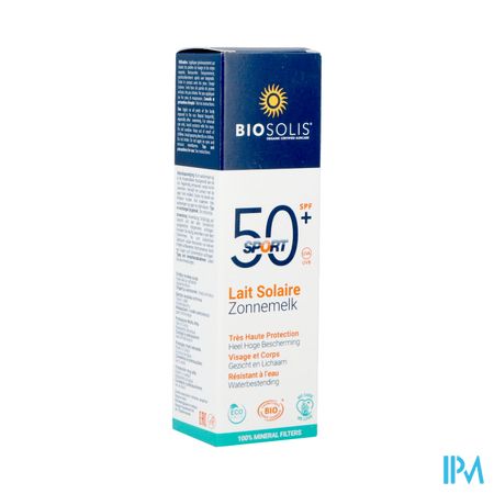 Biosolis Zonnemelk Sport Ip50+ 50ml