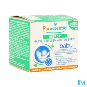 Puressentiel Ademhaling Massagebalsem Baby 30ml