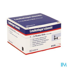 Afbeelding in Gallery-weergave laden, Leukotape Classic Zwart 3,75cmx10m 1 238000
