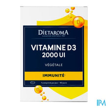 Charger l'image dans la galerie, Dietaroma Plantaardige Vitamine D3 2000 Ui Comp 40
