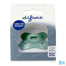 Charger l'image dans la galerie, Difrax Fopspeen Natural Newborn Uni Sage
