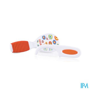 Nuby Kam & Borstel Set - 3m+