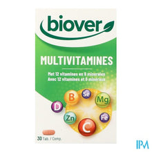 Charger l'image dans la galerie, Biover Multivitamine Tabl 30 Nf

