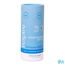 Afbeelding in Gallery-weergave laden, Respire Deodorant Katoen Bloem Stick Karton 50g
