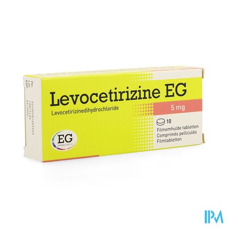 Levocetirizine EG 5 Mg Filmomh Tabl 10