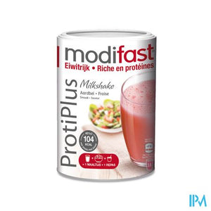 Modifast Protiplus Milkshake Aardbei 540g