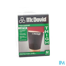 Load image into Gallery viewer, Mcdavid Tigh Support Black/scarlet M 471
