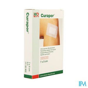 Curapor Verb Chirurg. Steriel 7cmx 5cm 5 32902