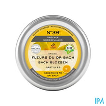 Afbeelding in Gallery-weergave laden, Bachbloesem Bio Pastilles N°39 Noodgevallen 50g
