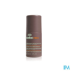 Nuxe Men Deo Bescherming 24u Duo Roll-on 2x50ml