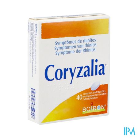 Coryzalia Tabl Orodisp 40 Boiron